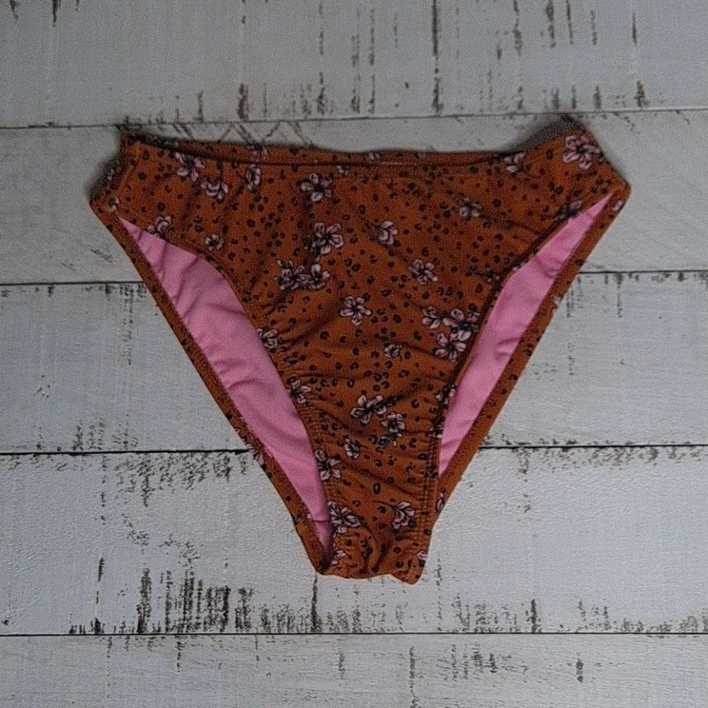 Xhileration Bikini Bottom Animal Print XSmall